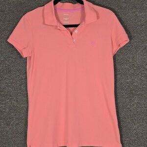 Lilly Pulitizer Island Polo Coral Sz Medium Pre-Owned